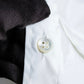 "BALENCIAGA" Gathered design box cut white shirt