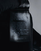 "BALENCIAGA" All-over Logo Bow-Tie Blouse