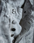 “DIOR HOMME by Hedi Slimane” tie-dye pattern designed denim