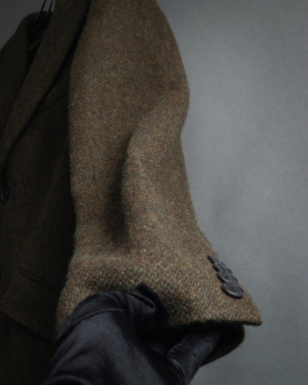 "Polo Ralph Lauren" Alpaca-blend long tailored jacket