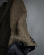 "Polo Ralph Lauren" Alpaca-blend long tailored jacket