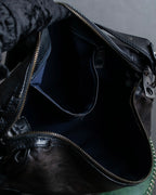 "CELINE" Metal parts design horizontal leather one-shoulder bag