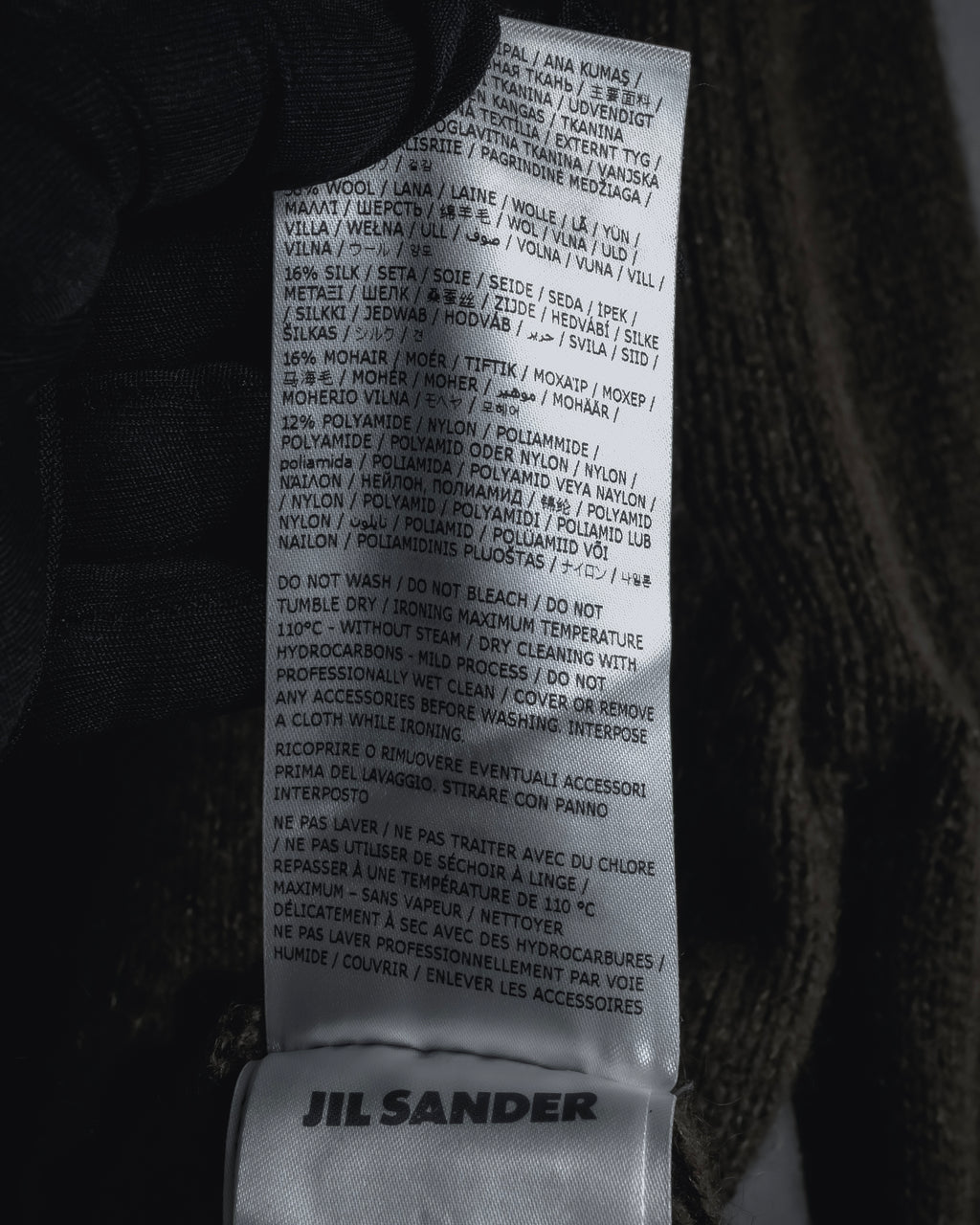 "Jil Sander+" 24AW Soft brushed crew neck knit