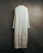“JIL SANDER” Late 10’s-early 20’s Half-buttoned long shirt dress