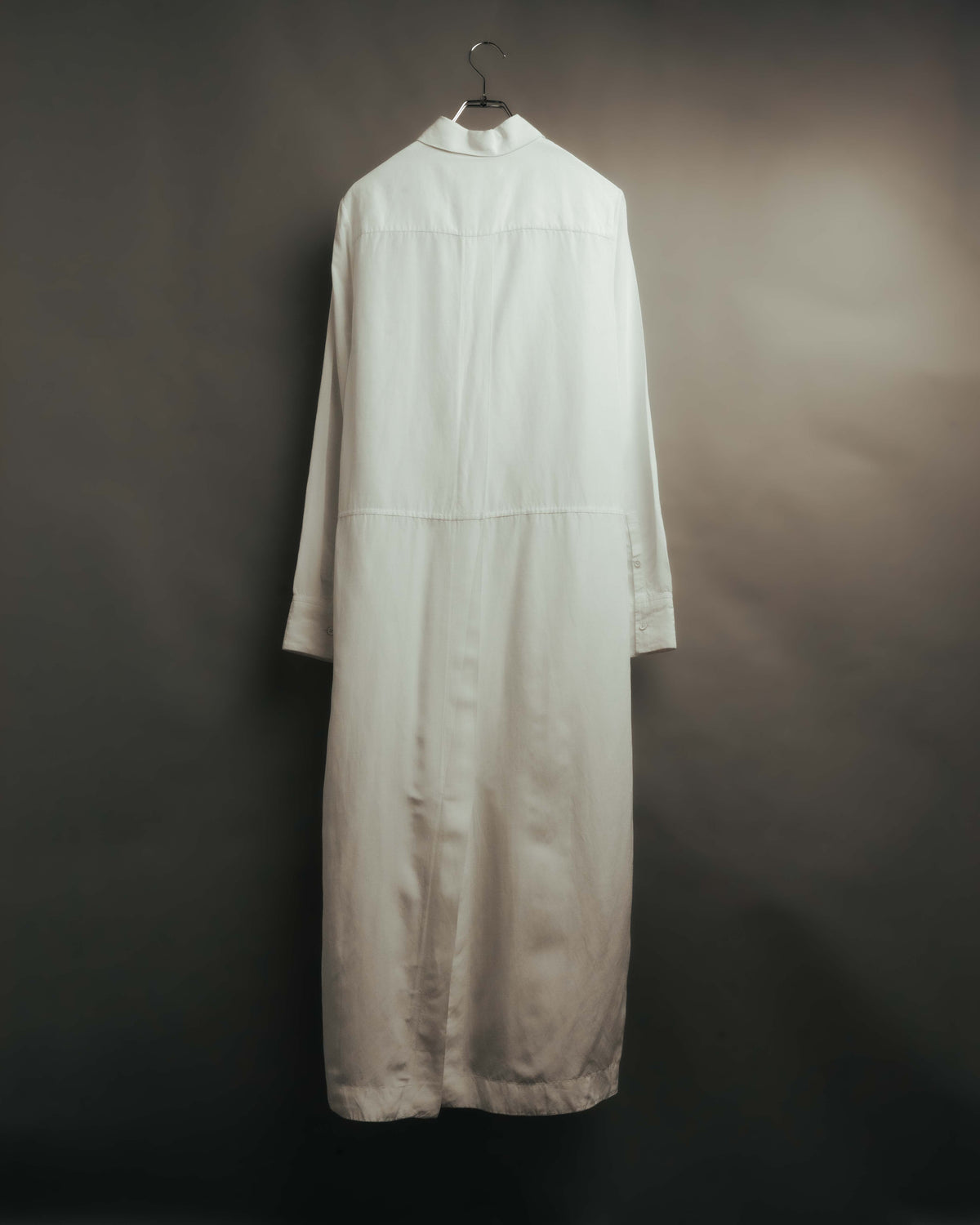 “JIL SANDER” Late 10’s-early 20’s Half-buttoned long shirt dress