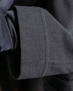 "CHRISTIAN DIOR MONSIEUR" Large lapel cashmere blend oversized mid length coat