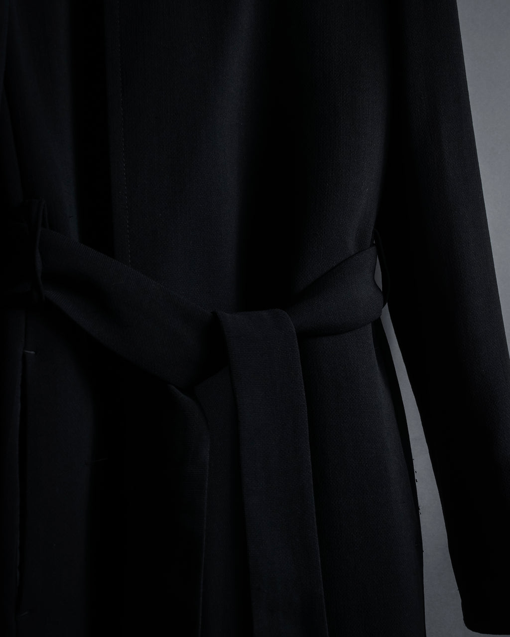 "Max Mara" Reversible belted collar coat