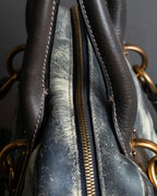 "DOLCE &amp; GABBANA" Miss edge series calf leather 2 way bag