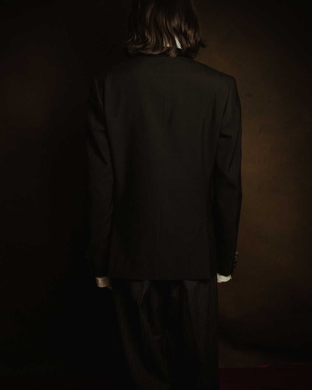 –SPECIAL– "COMME des GARÇONS HOMME DEUX" 2017-18’s Cashmere blend tuxedo peak lapel jacket