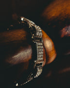 "Ferragamo" Sparkling crystal link bracelet