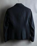 "PRADA" Waist shaped zipper jacket