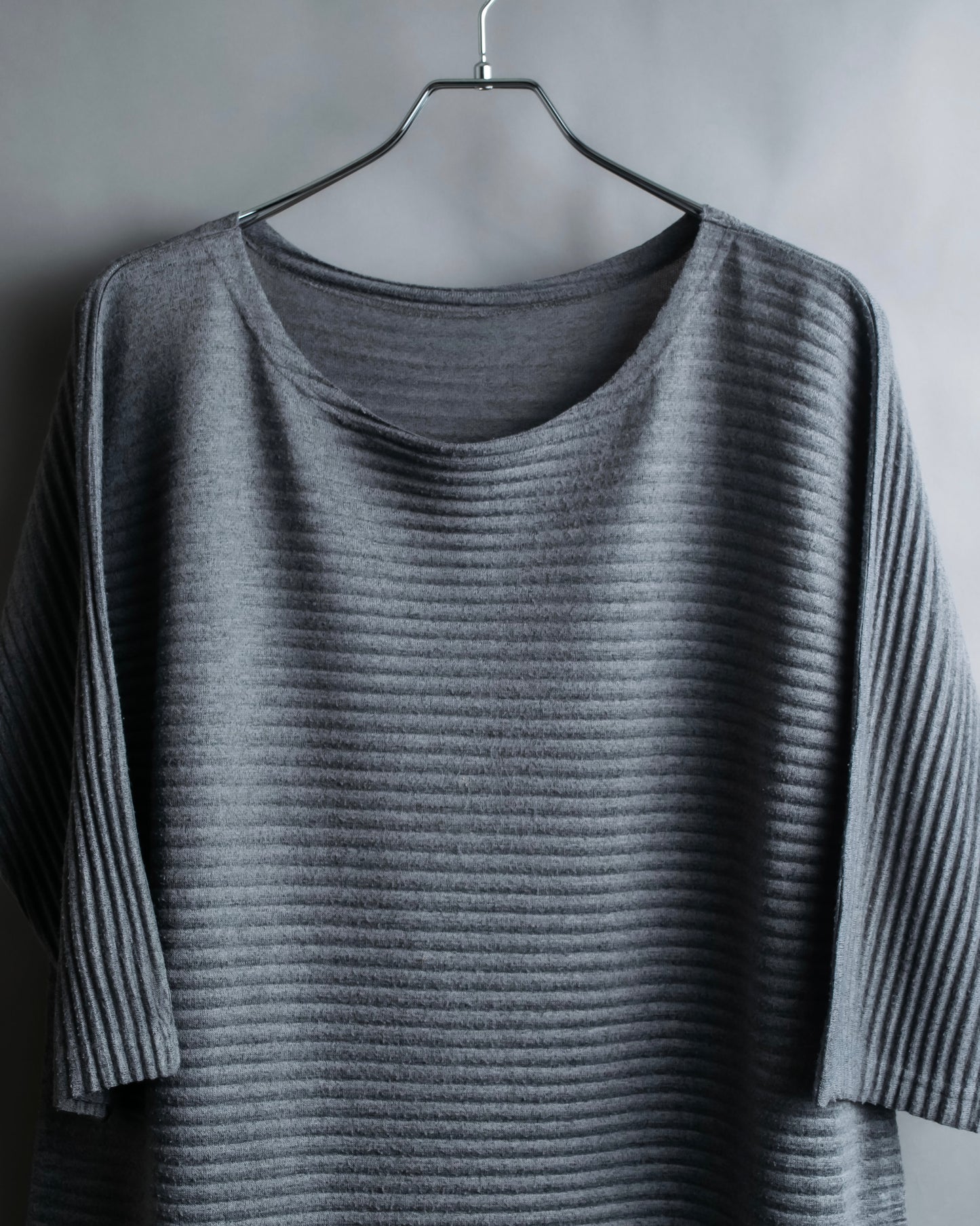 "ISSEY MIYAKE me" Pleated pullover tunic