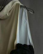 "VALENTINO" Belted design sleeveless long dress