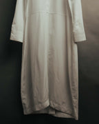 “JIL SANDER” Late 10’s-early 20’s Half-buttoned long shirt dress