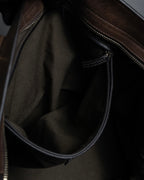 "YVES SAINT LAURENT" 11'year-12'year Chic Gabas leather bag