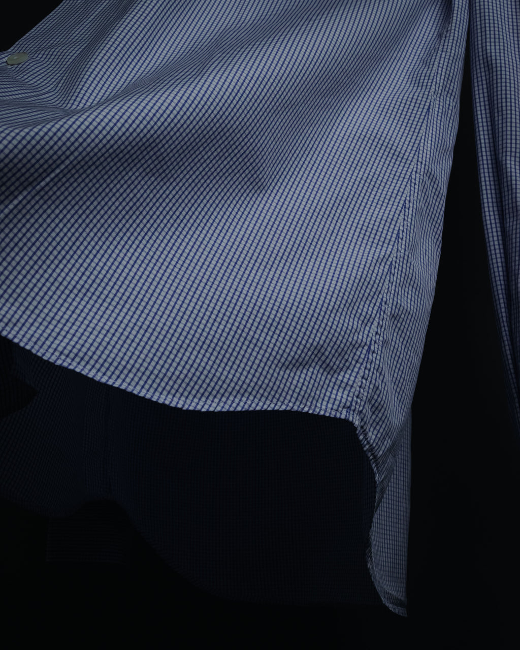 "PRADA" 2014 Micro check modern dress shirt