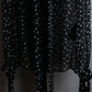 "Saint Laurent Paris 2020"
Ribbon detail polka dot pattern sheer shirt