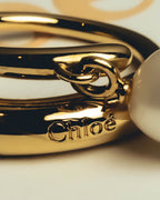"Chloé" 2020's Pearl charm ring