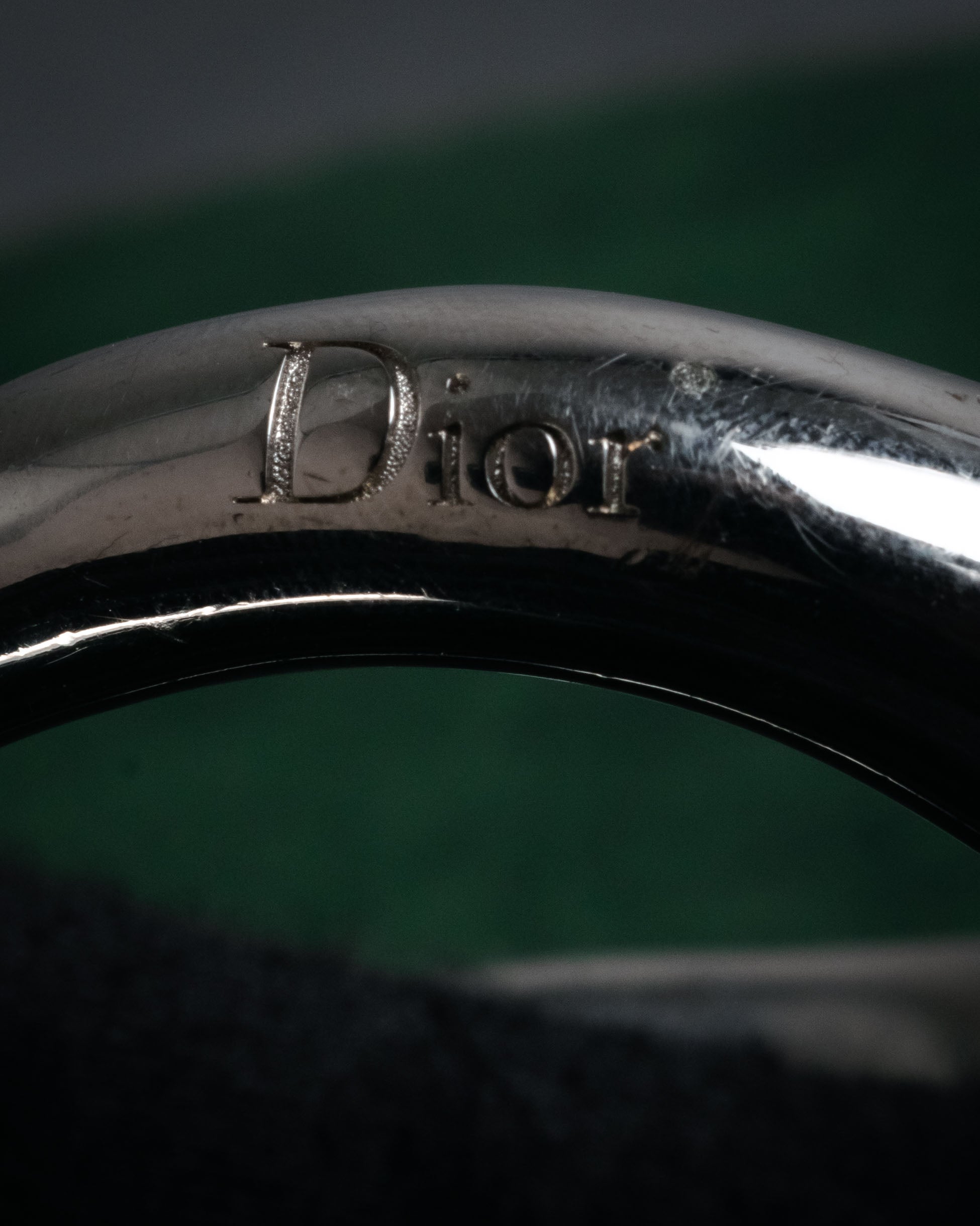 -SPECIAL- “Dior” 2003-2006 Knot stone silver cuff