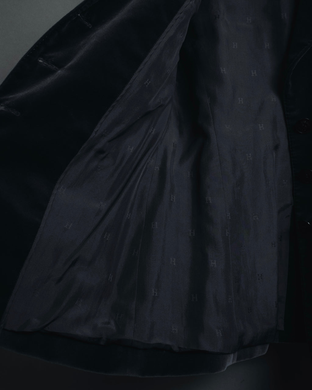 –SPECIAL– "HERMES"
00’s Velvet switchinglamb leather collar special tailored jacket