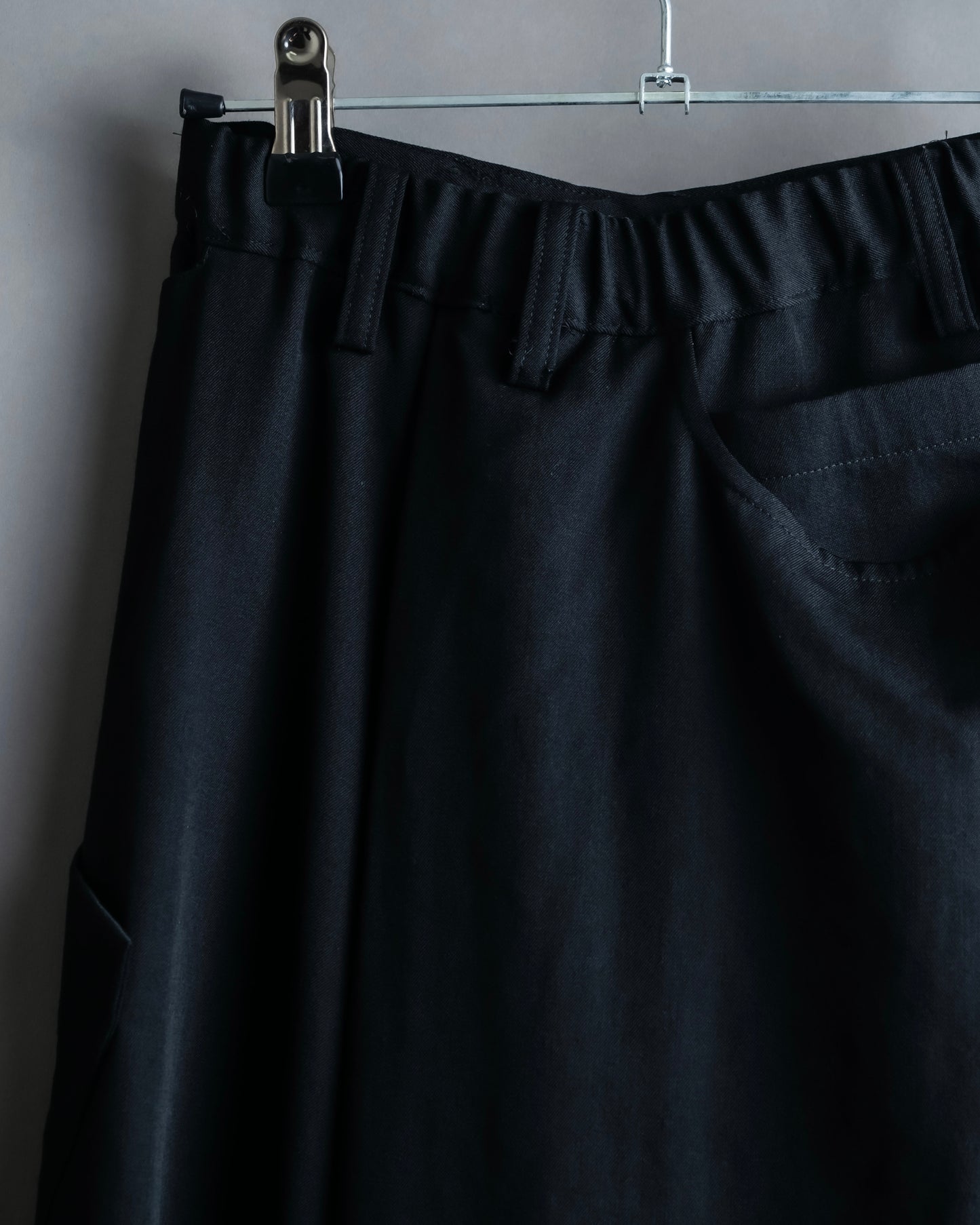 "Y's" Wool gabardine sarouel skirt pants