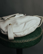 -SPECIAL- “Yves Saint Laurent” 2004-2011 Pilati era bow leather shoulder bag