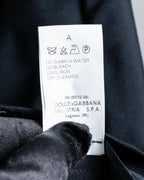 "DOLCE &amp; GABBANA" Waist shape wool soutien collar jacket