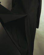 –SPECIAL– “GUCCI” 90’s Tom Ford era concealed-front wool long chester coat