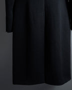 "GIANFRANCO FERRE" Multiple button sequences shaped long coat