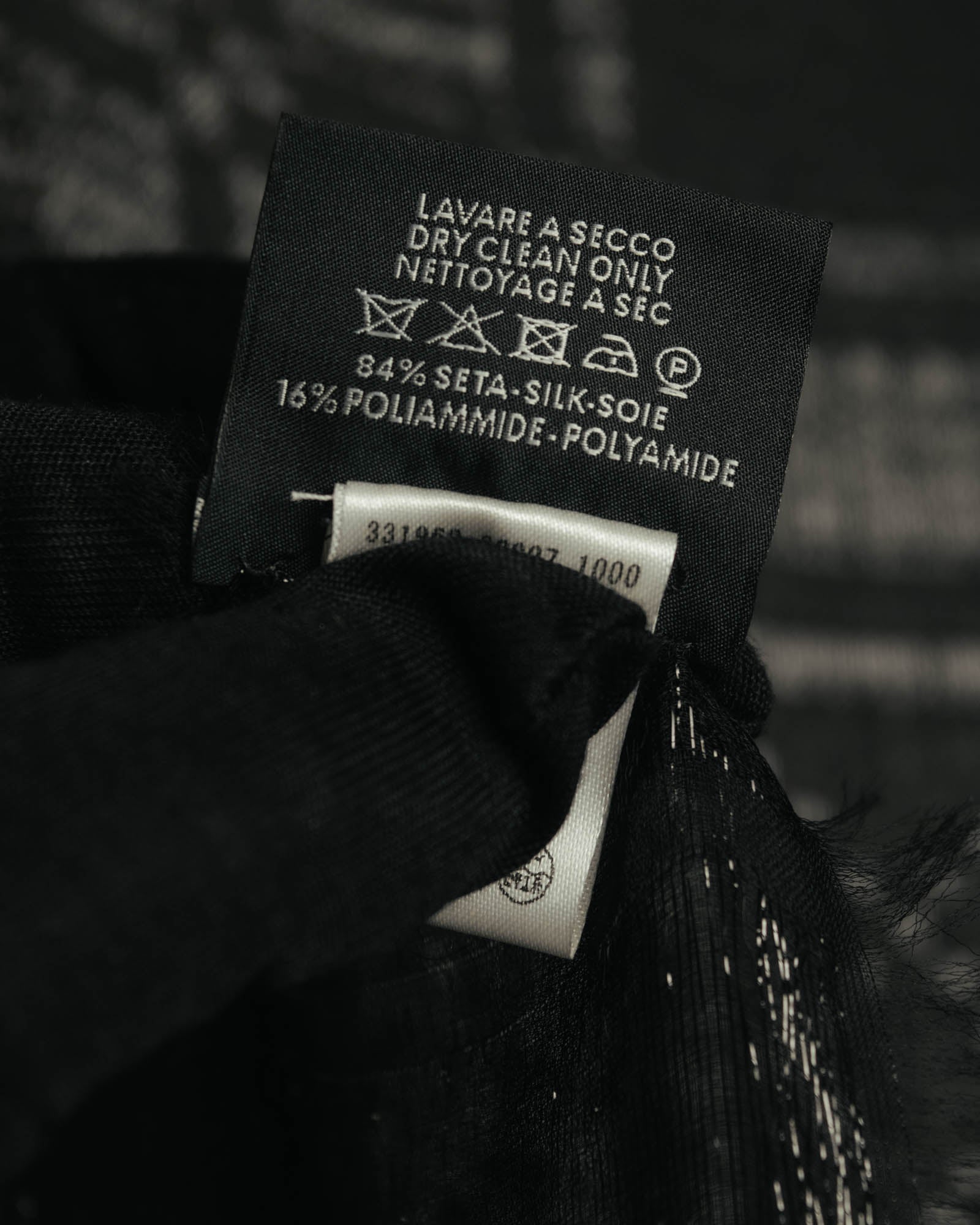 -SPECIAL- “GUCCI” 2013’s-2016’s Metallic jacquard silk stole