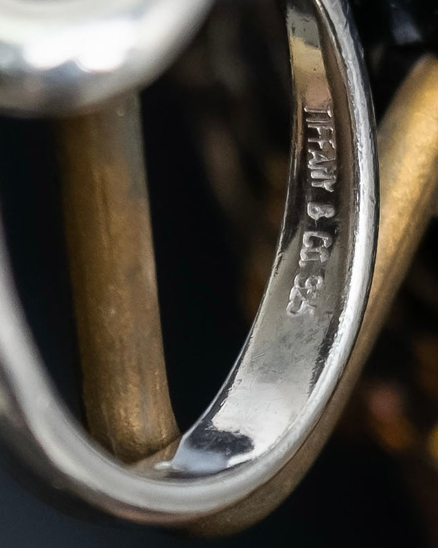 "Tiffany&Co" Elsa Peretti open wave ring