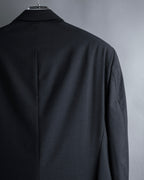 "ARMANI COLLEZIONI" Notched drape classically tailored jacket