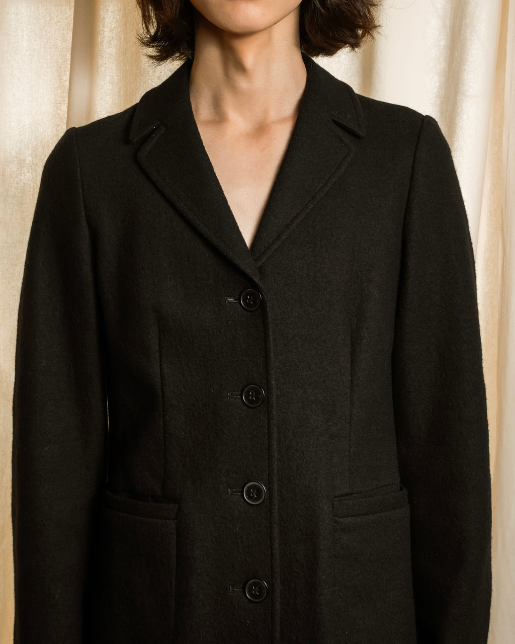 "BURBERRYS Blue Label" 96's-99's Classical detail tailored jacket