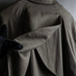 "Vintage matte texture long trench coat"