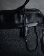 “PRADA” 1998-2003 Felt and gomma duffle bag