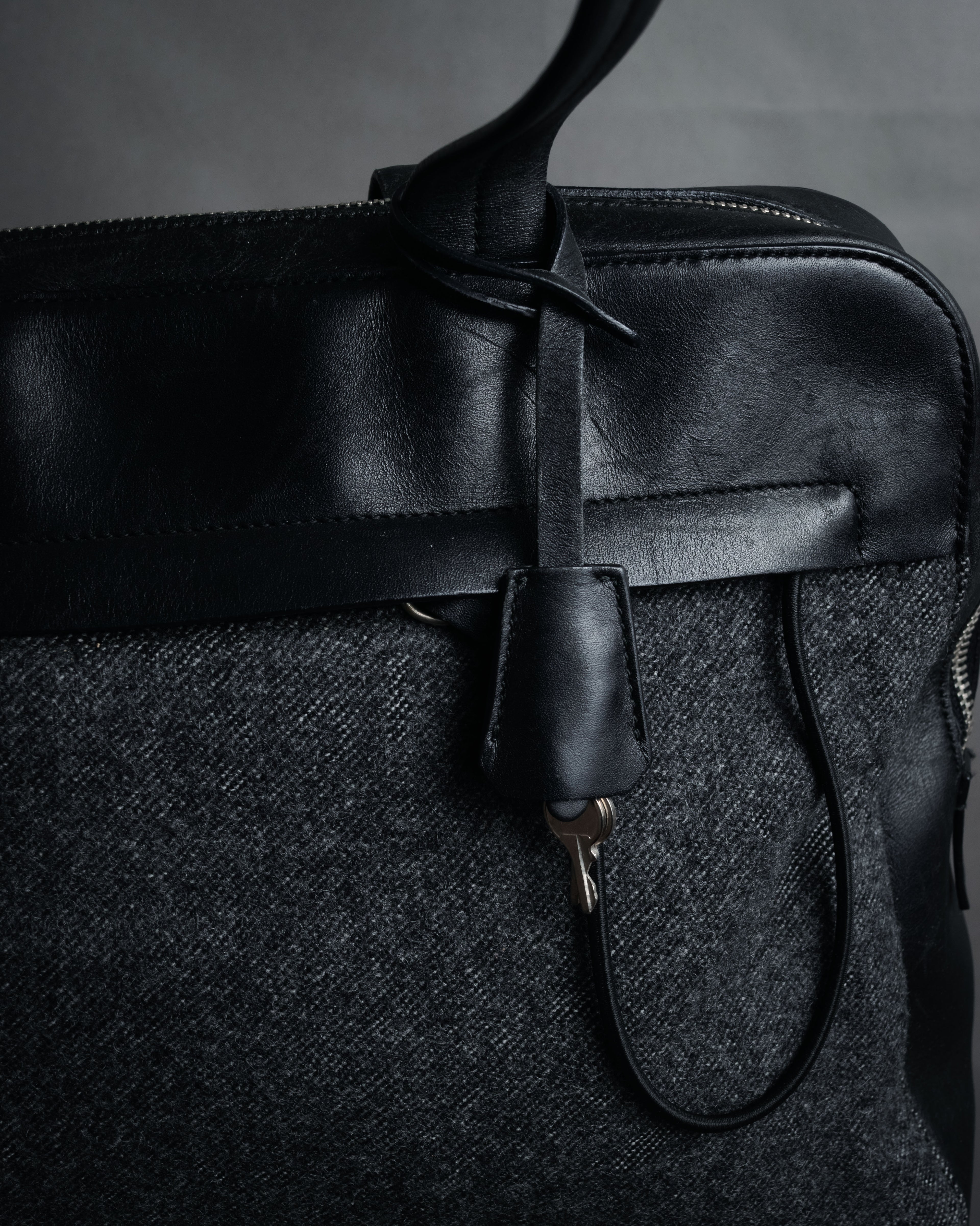 “PRADA” 1998-2003 Felt and gomma duffle bag