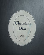“Christian Dior” 1980’s-1990’s CD logo envelope chain bag
