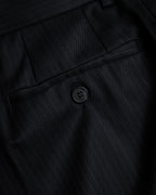 "GUCCI" 90's Elegant suiting pinstripe set up