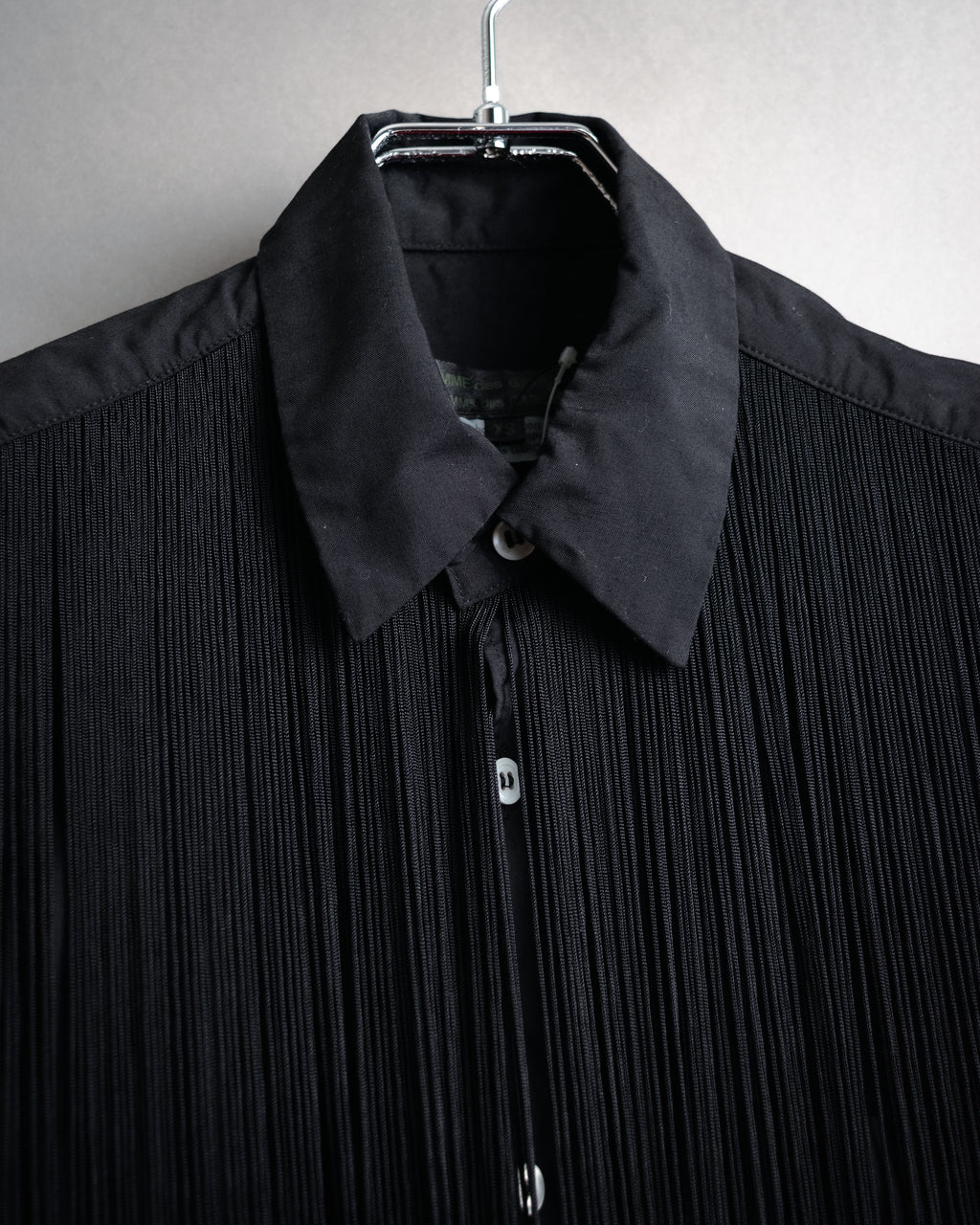 “COMME des GARCONS” 2022SS  Fringed dress shirt