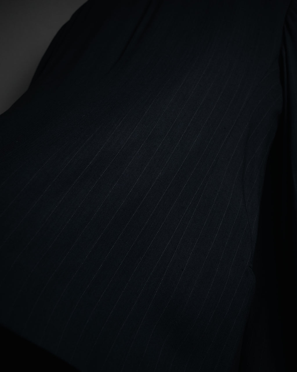 "GIORGIO ARMANI" 90’s pinstripe soft-tailored suit set