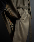 -SPECIAL- "Burberrys" 90's Collar switching two-tone trench coat