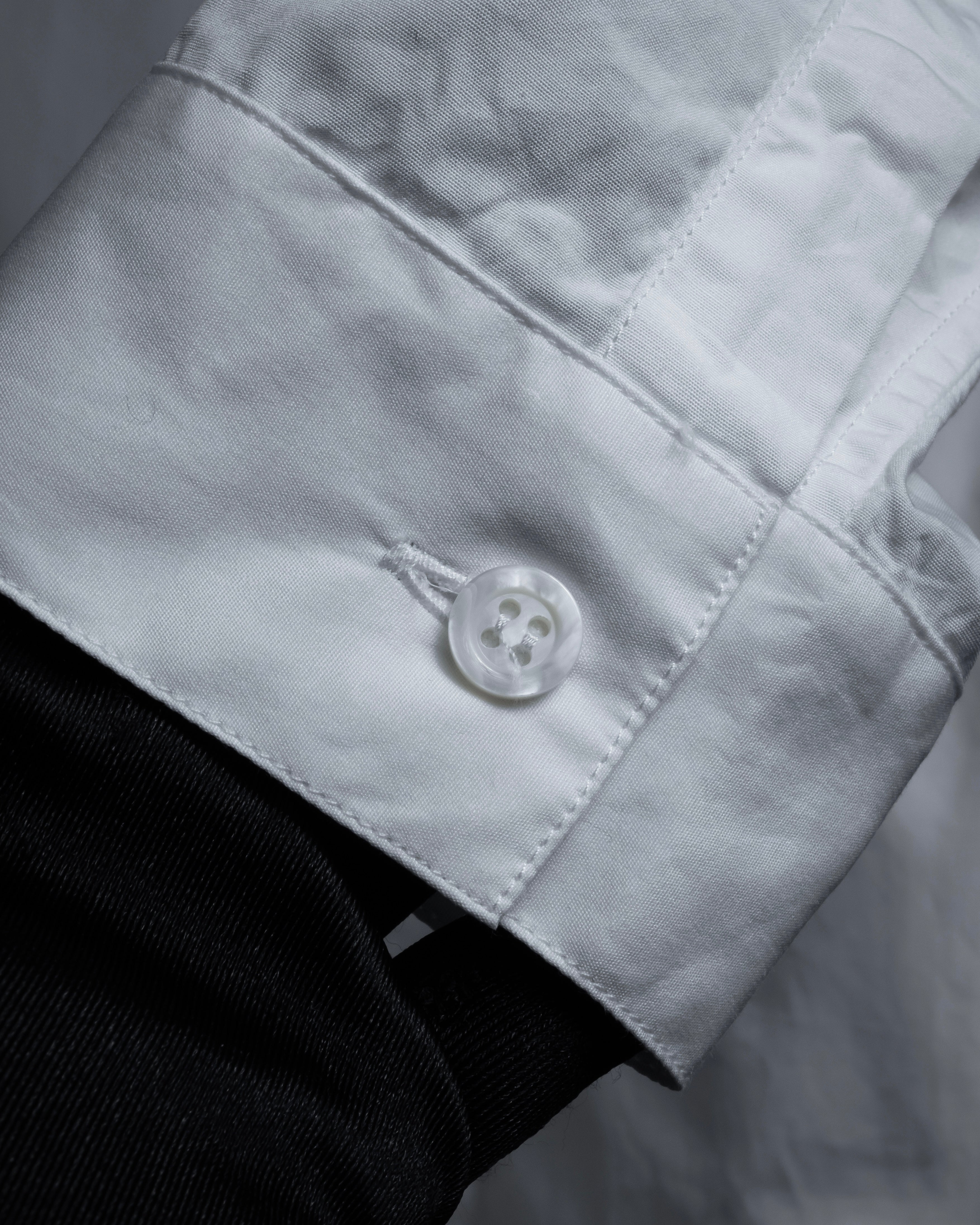 "DIOR HOMME" 00's Edith Slimane design sophisticated white shirt