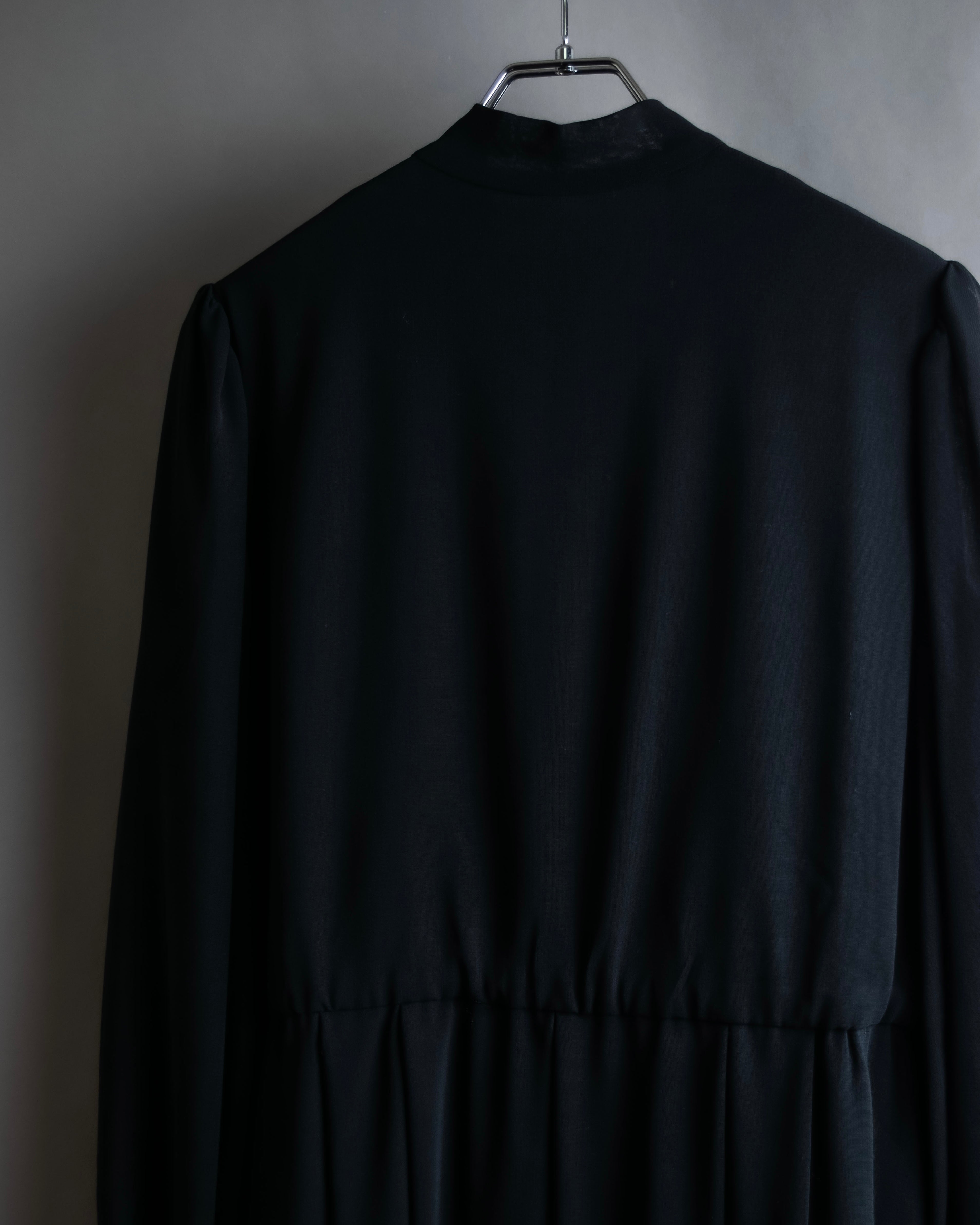 "GIVENCHY" Bowtie design pleated dress