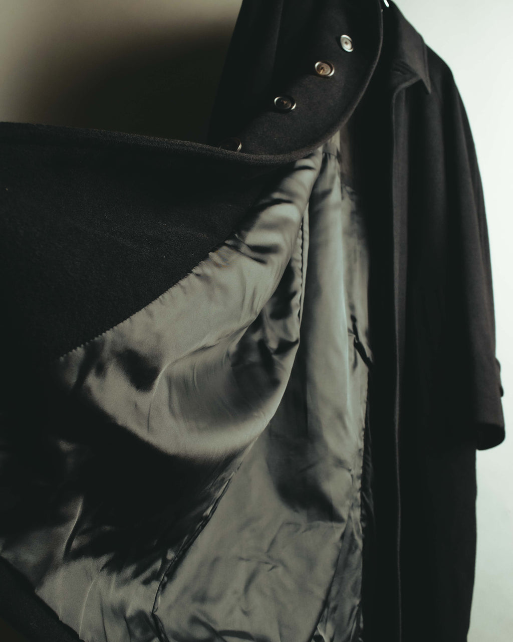 "BURBERRY LONDON" 00's-10's Classic balmacaan coat