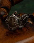 "Tiffany&Co" Atlas design silver cufflinks