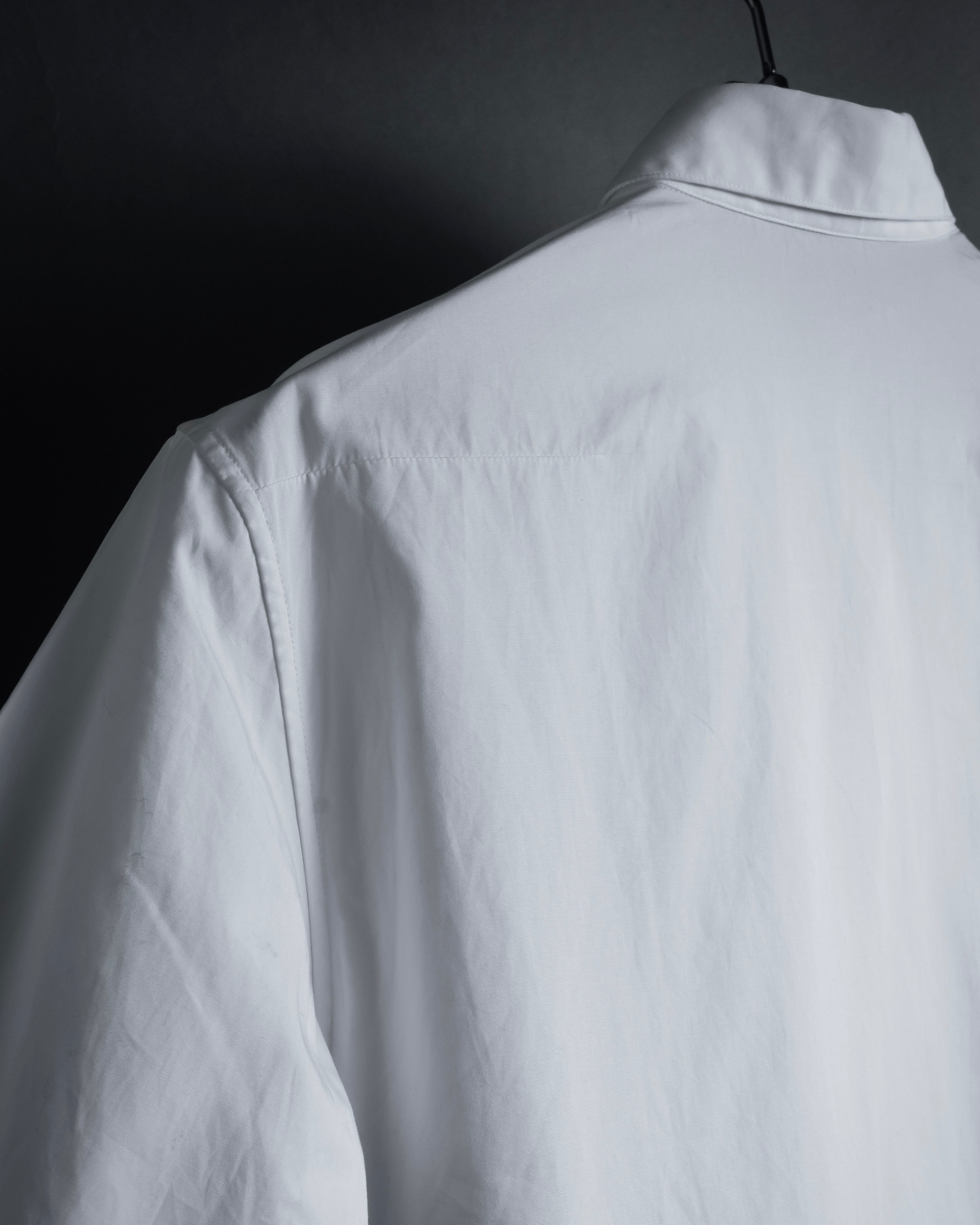 "DIOR HOMME" 00's Edith Slimane design sophisticated white shirt