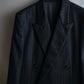 "PAUL SMITH" Peaked lapel tailored jacket and tapered slacks in glittery striped pattern set up