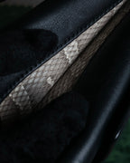 "JIL SANDER" Minimalist design leather shoulder bag