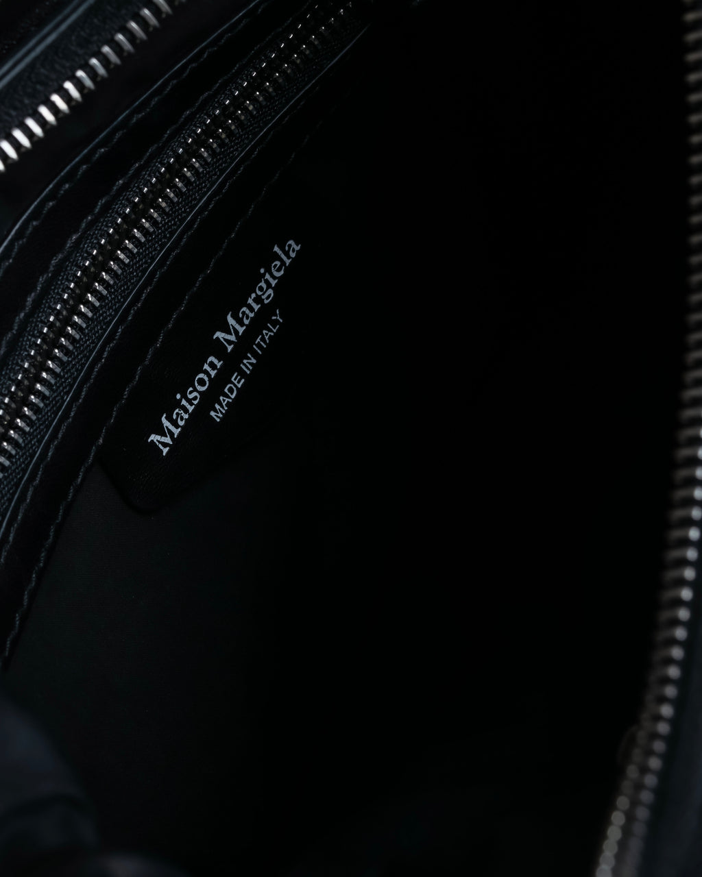 "MAISON MARGIELA" Glam Slam black one shoulder bag