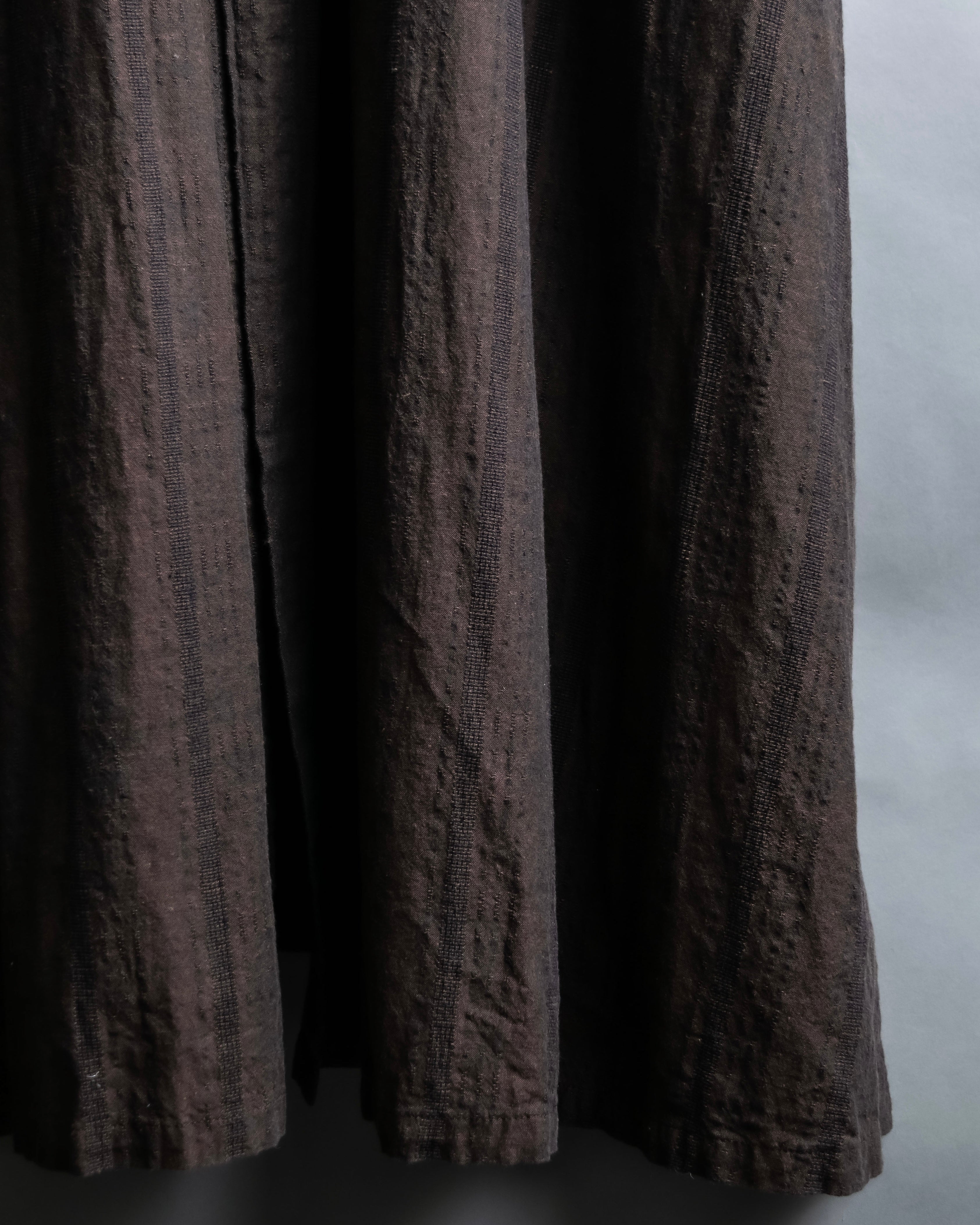 "pas de calais" compact collar long dress